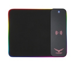 MOUSE PAD DE TELA RGB C/ CARGA INALAMBRICA  NA-0926