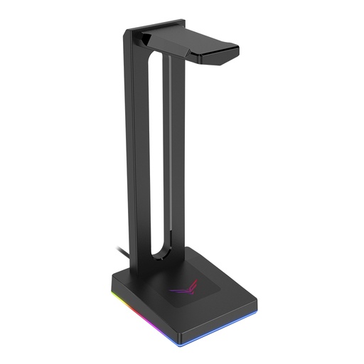 BASE PARA AUDIFONOS NACEB MOLTEX RGB 2*USB 1*3.5MM NA-0952