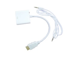 CONVERTIDOR VGA-HDMI, CON CABLE DE AUDIO NA-235