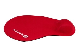 TAPETE P/MOUSE CON SOPORTE DE GEL ROJO NA-549RO
