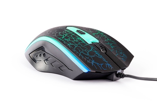 MOUSE OPTICO GAMER NEGRO NA-592NE