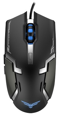 MOUSE GAMER USB NEGRO NA-629