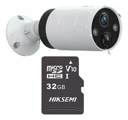 TP-LINK Cámara de seguridad TAPO-C420S1-PLUS-32 Con MicroSD 32GB Grabación de Vídeo 2K Visión nocturna a todo color Detección AI Instalación sin cables Audio bidireccional C420S1 Protección Exterior IP65