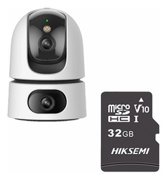 Imou Cámara de seguridad Ranger 6MP IPC-S2XN-6M0WED-PLUS-32 Con MicroSD 32GB Doble Lente FULLCOLOR Imou Sense Uso Interior Alta definición Audio Doble Vía Detección de humanos 6M0WED Modo Privacidad