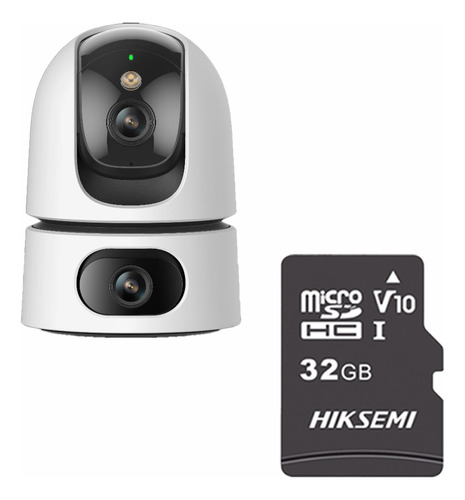 Imou Cámara de seguridad Ranger 6MP IPC-S2XN-6M0WED-PLUS-32 Con MicroSD 32GB Doble Lente FULLCOLOR Imou Sense Uso Interior Alta definición Audio Doble Vía Detección de humanos 6M0WED Modo Privacidad