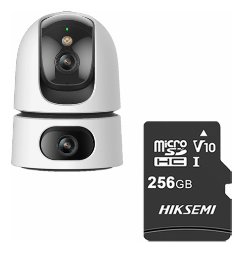 Imou Cámara de seguridad Ranger 8MP IPC-S2XN-8M0WED-PLUS-256 Con MicroSD 256GB Doble Lente FULLCOLOR Imou Sense Uso Interior Alta definición Audio Doble Vía Detección de humanos 8M0WED Modo Privacidad
