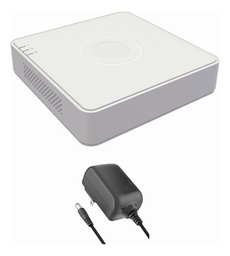 Epcom S04-TURBO-G3 Kit DVR 4 Canales TurboHD + 1 Canal IP 2 Megapíxeles (1080p) Lite  Acusense Lite (Evita Falsas Alarmas)  Audio por coaxitron  1 Bahía de Disco Duro  H.265+  Salida de Vídeo Full HD
