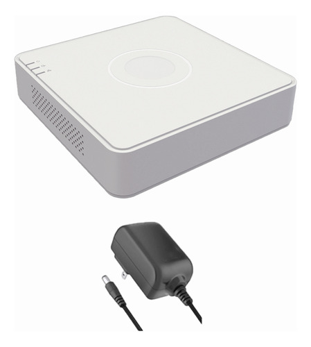Epcom S04-TURBO-G3 Kit DVR 4 Canales TurboHD + 1 Canal IP 2 Megapíxeles (1080p) Lite  Acusense Lite (Evita Falsas Alarmas)  Audio por coaxitron  1 Bahía de Disco Duro  H.265+  Salida de Vídeo Full HD