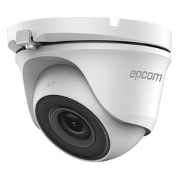 Turret TURBOHD 5 Megapíxel / 85° de Visión / Lente 2.8 mm / Exterior IP66 / IR EXIR 20 mts / TVI-AHD-CVI-CVBS / Metal