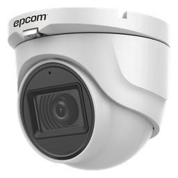 AUDIO POR COAXITRON / Turret TURBOHD 5 Megapixel / Angulo de vision 85.5° / Lente 2.8 mm / 30 mts IR EXIR / Exterior IP67 / 4 Tecnologías / dWDR