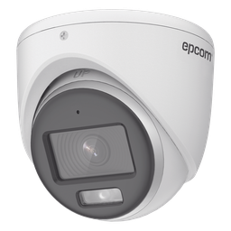 Turret TURBOHD 3K (5 Megapixel) / Lente 2.8 mm / Micrófono Integrado / Imagen a Color 24/7 (ColorVu) / 20 mts Luz Blanca / Exterior IP67 / dWDR / 4 Tecnologías