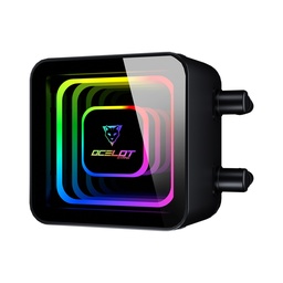 DISIPADOR DE ENFRIAMIENTO LIQUIDO OCELOT MODELO OEL240. 240MM AIO RGB INTEL SOCKET LGA/ 2011/1366/115X/775/1700 CPU AMD AM3/AM3/AM2/AM2/AM4 CPU APUS 696946
