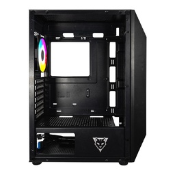 GABINETE OCELOT GAMING, ATX, FRONTAL CRISTAL TEMPLADO, CRISTAL TEMPLADO LATERAL, FILTRO POLVO MAGNETICO, ESPACIO PARA  VENTILADORES DE 120MM /SOPORTA GPU HASTA 295
