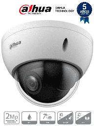 DAHUA SD22204DB-GC - Cámara PTZ Mini Domo Antivandálica de 2 Megapíxeles/ 4X de Zoom Óptico/ IP66/ IK10/ Starlight/ HLC/ 30FPS/ 3DNR/ #LoNuevo