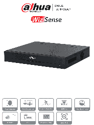 DAHUA DHI-NVR4432-16P-EI - NVR de 8 Megapíxeles/ 4K WizSense/ 32 Canales IP/ 16 Puertos PoE/ 4 Bahías de Discos Duros/ Smart H.265+/ 1 Canal de Reconocimiento Facial/ SMD Plus/ Rendimiento de 256 Mbps/ Quick Pick/ #LoNuevo