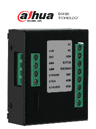 DAHUA DHI-DEE1010B-S2 - Modulo de Control de Acceso para Segunda Puerta/ Compatible con Videoporteros Dahua/ Comunicación RS-485/ Compatible con Cerraduras Electricas y Magneticas/ Indicadores de Estado/