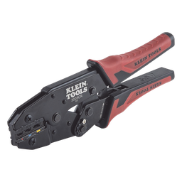 Pinza Ponchadora para Terminales con Aislamiento en Cable de Cobre Sólido y Trenzado de 10-22 AWG.