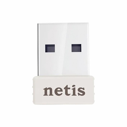 Netis Adaptador Nano USB Inalámbrico de 150 Mbps Modelo WF2120 con WPS / WPA y WPA2 / Diseño Compacto y Fácil de Instalar