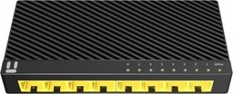 Netis Conmutador Gigabit Ethernet de 8 puertos RJ45 de 10/100/1000 Mbps Modelo ST3108GC / 16Gbps / IEEE 802.3x / Plug And Play / Tecnología Green Ethernet Ahorra 70% de Energía