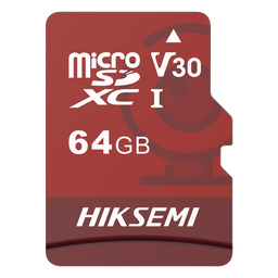 Memoria microSD / Clase 10 de 64GB / Especializada Para Videovigilancia (Uso 24/7) / Compatibles con cámaras HIKVISION y Otras Marcas / 95 MB/s Lectura / 40 MB/s Escritura