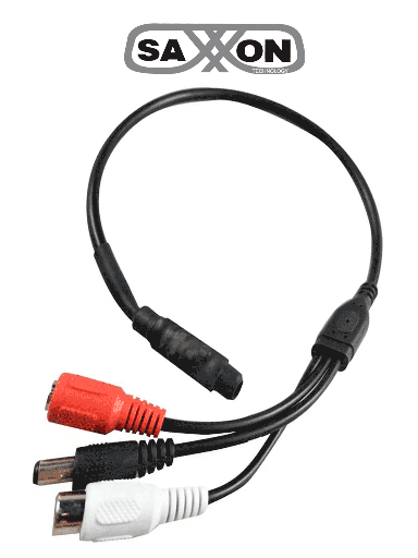 Saxxonanxba09-Microfono Amplificado 12Vdc 56Db Con I/O Aud