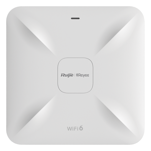 Punto de Acceso Wi-Fi 6 para Interior, se Instala en Techo o Pared, hasta 512 Usuarios y 3.2 Gbps, Doble Banda 802.11ax MU-MIMO 4x4