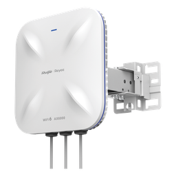Punto de Acceso Wi-Fi 6 Industrial para Exterior Sectorial 60°, hasta 5.95 Gbps, MU-MIMO 4x4, Filtros Anti Interferencia y Auto Optimización con IA, puerto eth 2.5G y SFP