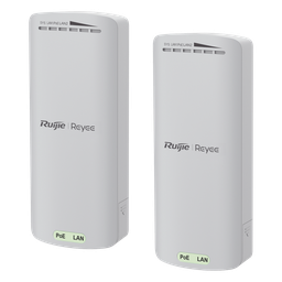 Kit Enlace Inalámbrico de 500 m Preconfigurado + Ajuste Automático de Potencia / Hasta 300 Mbps / Doble Puerto LAN