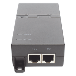 Inyector PoE estándar 802.3at Gigabit (53 V - 0.6 A - 30w)