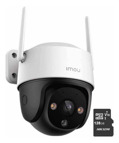 Imou Cámara de seguridad WIFI Cruiser SE+ 3MP IPC-K7CN3H-PLUS-128 Con MicroSD 128GB FULLCOLOR Imou Sense Alta definición Audio Doble Vía Detección de humanos Autotracking Con Protección Exterior IP68
