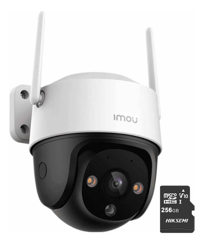 Imou Cámara de seguridad WIFI Cruiser SE+ 3MP IPC-K7CN3H-PLUS-256 Con MicroSD 256GB FULLCOLOR Imou Sense Alta definición Audio Doble Vía Detección de humanos Autotracking Con Protección Exterior IP69