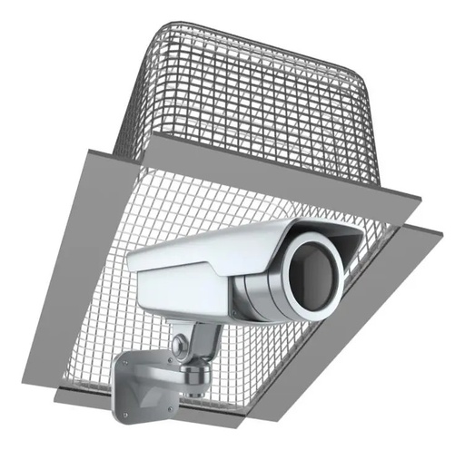 KIT CRONOS Protección Antivandalica Grande De Camaras Video Vigilancia 17x14 cm / HERA-G-B / Blanco