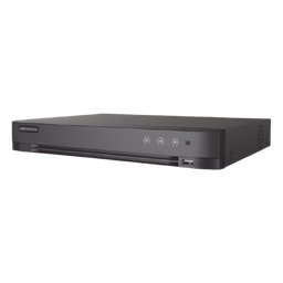DVR 16 Canales TURBOHD + 8 Canales IP / 5 Megapixel Lite - 3K Lite / Audio de Dos Vías por Coaxitron / Reconocimiento Facial / ACUSENSE (Evista falsas alarmas) / 1 Bahía de Disco Duro / Salida de Video en Full HD