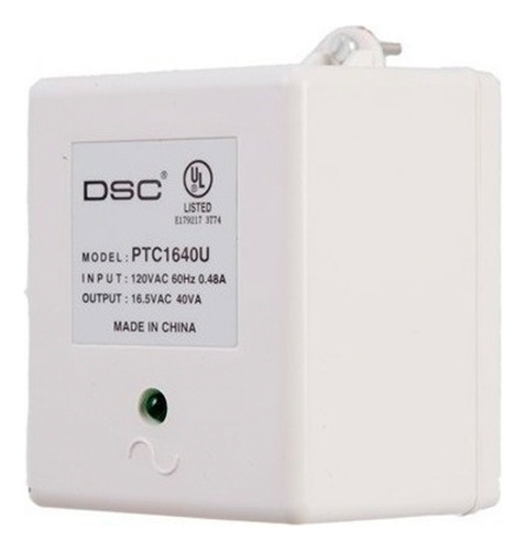 TRANSFORMADOR 120V A 16VCA/40VA 60Hz FUSIBLE INTERNO PTC LED P/MAXYS, POWER SERIES, POWER NEO, NEO PRO KIT BOLSA
