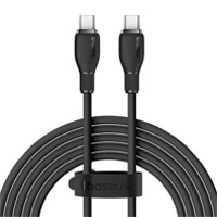 Cable Tipo C-Tipo C 5A Baseus 1.2m, 100W, Color Negro