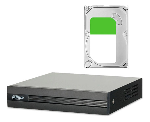 Kit de grabación DahuaXVR1B04-IKIT 4Ch 720P HDD 500GB