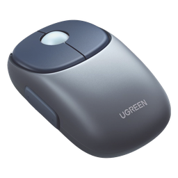Mouse Inalámbrico  FUNï¼? / Recargable / 2.4G & Bluetooth / 4 Niveles de DPI / Silencioso / Ergonómico / 5 Botones / Compatible con Windows, macOS 10.5, Android iOS Linux y Chrome OS / Color Azul