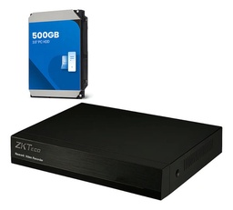 DVR Pentahibrido ZkTeco Z8308XESL 8 canales 1080P Lite H264 + 500GB