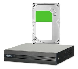 Grabador de video DVR Cooper Dahua XVR1A08 8 ch 1080P + HDD 3TB