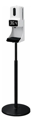 Pedestal con despachador dispensador de gel automático Negro K0