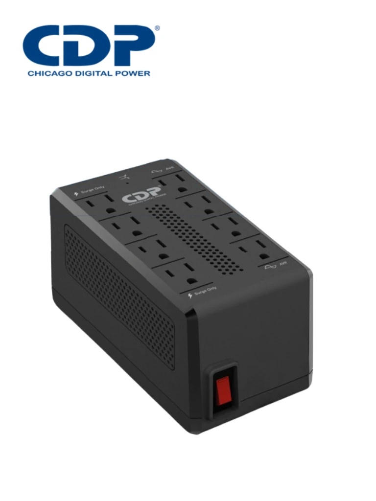 REGULADOR AUTOMATICO 1410VA / 700W 8 SALIDAS