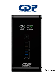 NO BREAK INTERACTIVO CDP DE 1200VA / 720 WATTS 10 CONT