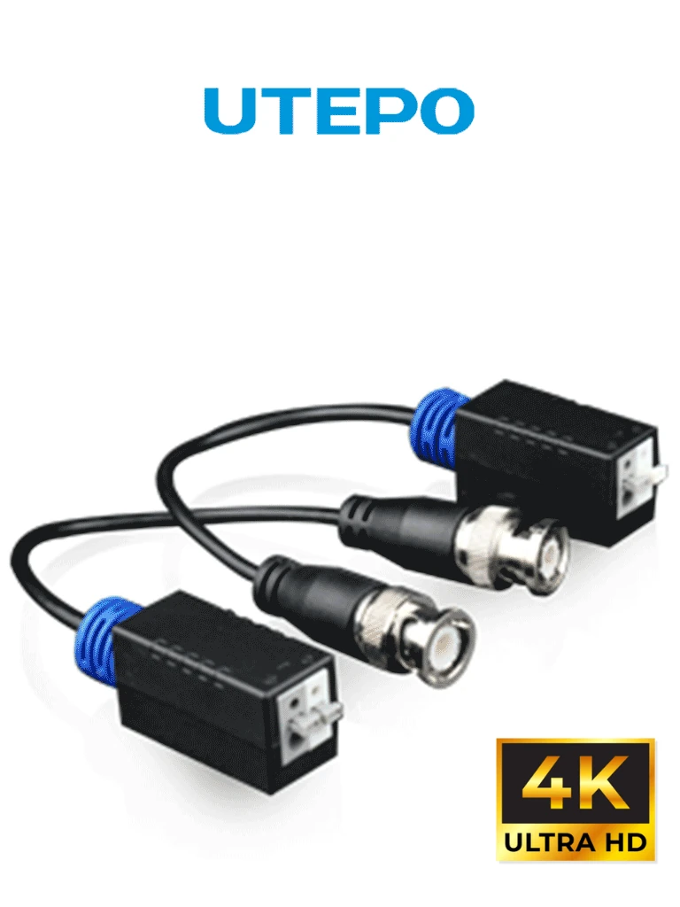 Par de transceptores UTEPO UTP101PHD pasivos 200M A 1080P 