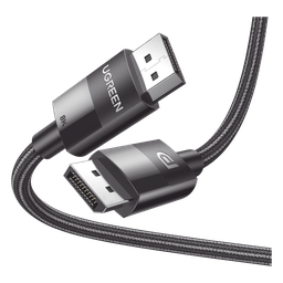 Cable DisplayPort 1.4 | Longitud 2m | Versión DP1.4 | 8K 7680x4320 a 60 Hz | Soporta 3D | HDR | Blindaje Interno Múltiple | Nylon Trenzado | Soporta 32.4Gbps.