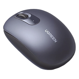 Mouse Inalámbrico 2.4G 800/1200/1600/2400 DPI / Función de 3 botones / Alcance 10m / Silencioso / Ergonómico / Anti-caída y Anti-interferencias / Color Midnight Blue / Batería Alcalina AA (incluida).