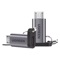 Adaptador USB-C 3.1 a Micro USB | Carga Rápida | FPC/QC2.0 | Sincronización de Datos | Velocidad de Transferencia de hasta 480Mbps | Incluye Cordón | Caja de Aluminio | Múltiples Protecciones | Amplia Compatibilidad.