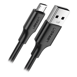 Cable USB-A a Micro USB | 1 Metro | Tecnología de Carga Rápida Qualcomm / QC 3.0/2.0 | Recarga hasta 18W | Transmisión de Datos hasta 480Mbps | Tecnología de Carga Segura | Hasta 5,000 Flexiones | ABS y PVC de Alta Duraci&o