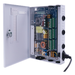 Fuente PREMIUM / 11-15 V / 18 canales / 20 A / Alta tecnología en seguridad / Doble ventilador / Hasta 1.8 Amperes por Salida / Filtro de ruido por canal / Diseño de alta gama.
