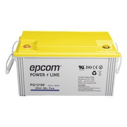 Batería de GEL PURO OPzV / 12 V @ 100 Ah / Ciclo profundo / Uso en Aplicaciones Fotovoltaicas y de Respaldo