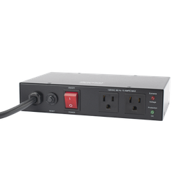 Acondicionador de Voltaje / Entrada 120 Vca / 2 salidas @ 120 Vca NEMA 5-15R / 1,800 W / 15 A / Supresi de Picos / Filtro de Ruido EMI/RFI